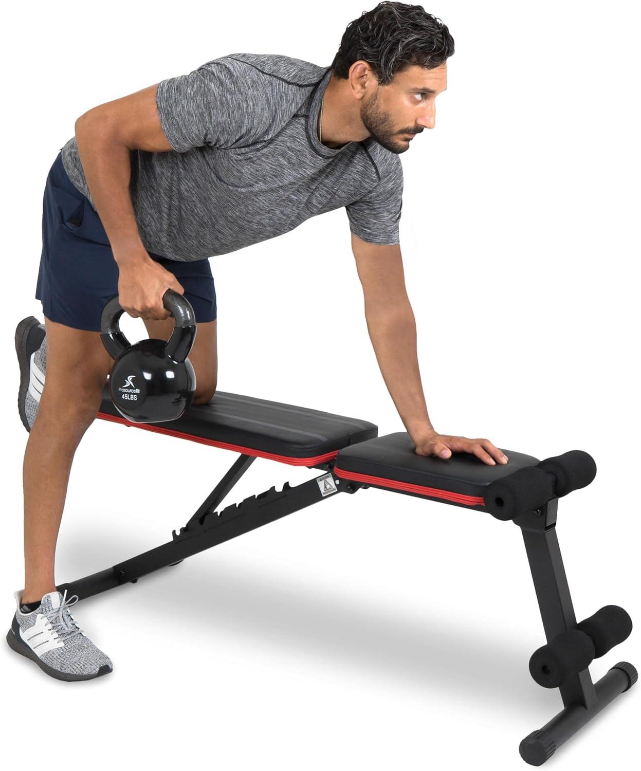 image:imageProsourceFit Weight Bench for Weight Training and Full Body Workout for Home and Gym FitnessAdjustable