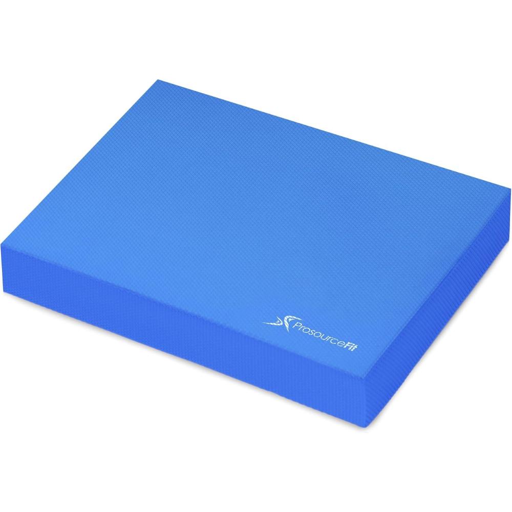 image:imageProsourceFit Exercise Balance Pad NonSlip Cushioned Foam Mat amp Knee Pad for Fitness and Stability Training Yoga Physical TherapyBlue