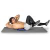 ProsourceFit Abdominal AB Mat 15″ x 12″ High Density Core Trainer(Black/Blue)