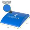 ProsourceFit Abdominal AB Mat 15” x 12” High Density Core Trainer(Blue)