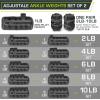 ProsourceFit Ankle/Wrist and(Grey Adj Weight 10lb)