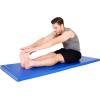 ProsourceFit Bi-Fold Folding Thick Exercise Mat 6’x2’ with Carrying Handles for MMA, Gymnastics Core Workouts(Blue)