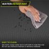 ProsourceFit Classic Yoga Mat 1/8” (3mm) Thick, Extra Long 72-Inch Lightweight Fitness Mat with Non-Slip Grip for Yoga, Pilates, Exercise(Black)
