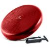 ProsourceFit Core Balance Disc Trainer, 14” Diameter with Pump for Improving Posture, Fitness, Stability(Red)