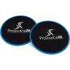 ProsourceFit Core Sliding Exercise Discs, Dual-Sided Sliders for Use on Any Surface at Home or Gym for Full-Body Workouts, Set of 2(Blue)