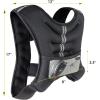 ProsourceFit Exercise Weighted Training Vest – Black(12 lb)