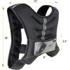 ProsourceFit Exercise Weighted Training Vest – Black(20 lb)