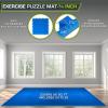 ProsourceFit Extra Thick Puzzle Exercise Mat ¾” and 1″, EVA Foam Interlocking Tiles for Protective, Cushioned Workout Flooring for Home and Gym Equipment(Blue – 3/4 Inch – 96 Sq Ft – 24 Tiles)