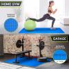 ProsourceFit Extra Thick Puzzle Exercise Mat ¾” and 1″, EVA Foam Interlocking Tiles for Protective, Cushioned Workout Flooring for Home and Gym Equipment(Blue – 3/4 Inch – 24 Sq Ft – 6 Tiles)