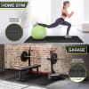 ProsourceFit Extra Thick Puzzle Exercise Mat ¾” and 1″, EVA Foam Interlocking Tiles for Protective, Cushioned Workout Flooring for Home and Gym Equipment(Black – 3/4 Inch – 24 Sq Ft – 6 Tiles)