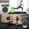 ProsourceFit Extra Thick Puzzle Exercise Mat ¾” and 1″, EVA Foam Interlocking Tiles for Protective, Cushioned Workout Flooring for Home and Gym Equipment(Black – 3/4 Inch – 96 Sq Ft – 24 Tiles)