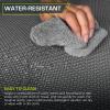 ProsourceFit Extra Thick Puzzle Exercise Mat ¾” and 1″, EVA Foam Interlocking Tiles for Protective, Cushioned Workout Flooring for Home and Gym Equipment(Grey – 1 Inch – 72 Sq Ft – 18 Tiles)