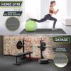 ProsourceFit Extra Thick Puzzle Exercise Mat ¾” and 1″, EVA Foam Interlocking Tiles for Protective, Cushioned Workout Flooring for Home and Gym Equipment(Grey – 3/4 Inch – 96 Sq Ft – 24 Tiles)