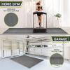 ProsourceFit Extra Thick Puzzle Exercise Mat ¾” and 1″, EVA Foam Interlocking Tiles for Protective, Cushioned Workout Flooring for Home and Gym Equipment(Grey – 1 Inch – 72 Sq Ft – 18 Tiles)