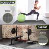 ProsourceFit Extra Thick Puzzle Exercise Mat ¾” and 1″, EVA Foam Interlocking Tiles for Protective, Cushioned Workout Flooring for Home and Gym Equipment(Grey – 3/4 Inch – 24 Sq Ft – 6 Tiles)