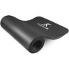 ProsourceFit Extra Thick Yoga and Pilates Mat ½” (13mm) or 1″ (25mm), 71-inch Long High Density Exercise Mat with Comfort Foam and Carrying Strap(Black)