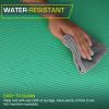 ProsourceFit Extra Thick Yoga and Pilates Mat ½” (13mm) or 1″ (25mm), 71-inch Long High Density Exercise Mat with Comfort Foam and Carrying Strap(Green)