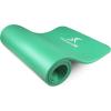 ProsourceFit Extra Thick Yoga and Pilates Mat ½” (13mm) or 1″ (25mm), 71-inch Long High Density Exercise Mat with Comfort Foam and Carrying Strap(Green)