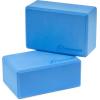 ProsourceFit Foam Yoga Blocks Set of 2, High Density EVA Yoga Bricks, Sturdy Yoga Prop Large Size 4x 6 x 9(Blue)