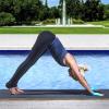 ProsourceFit Grippy Yoga Gloves, Yoga Hand Grips with Firm Fingerless Design, One Size Fits All Yoga Gloves with Grips for Women and Men(Aqua)