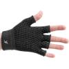 ProsourceFit Grippy Yoga Gloves, Yoga Hand Grips with Firm Fingerless Design, One Size Fits All Yoga Gloves with Grips for Women and Men(Black)