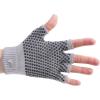 ProsourceFit Grippy Yoga Gloves, Yoga Hand Grips with Firm Fingerless Design, One Size Fits All Yoga Gloves with Grips for Women and Men(Grey)