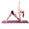ProsourceFit Natura TPE Yoga Mat 1/4″ (6mm) Thick, 72″ Long, Reversible with High-Density Cushion & Non-slip Texture, Eco-conscious & Hygienic, Purple/Pink