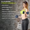 ProsourceFit Neoprene Dumbbell Coated for Non-Slip Grip(Blue-8lb)
