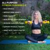 ProsourceFit Neoprene Dumbbell Coated for Non-Slip Grip(Yellow-2lb)