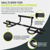 ProsourceFit Pull Up Bar for Multi Use Fitness & Home Gym Exercise(Multi Grip)