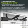 ProsourceFit Pull Up Bar for Multi Use Fitness & Home Gym Exercise(Multi Grip Light)