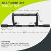 ProsourceFit Pull Up Bar for Multi Use Fitness & Home Gym Exercise(Multi Grip Light)