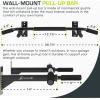 ProsourceFit Pull Up Bar for Multi Use Fitness & Home Gym Exercise(Wall Mount)
