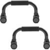 ProsourceFit Push-Up Bars (Set of 2)-Lightweight plastic handles with cushioned foam grips and slip resistant base