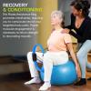 ProsourceFit Resistance Ring enhances Pilates Workouts with Light Resistance to Help Tone and Strengthen Your Entire core and Body(Blue)