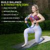 ProsourceFit Resistance Ring enhances Pilates Workouts with Light Resistance to Help Tone and Strengthen Your Entire core and Body(Blue)