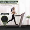 ProsourceFit Rubber Top Exercise Puzzle Mat ½-inch or ¾-inch, EVA Foam Interlocking Tiles for Home Gym Protective Flooring for Equipment and Workouts, Available in 24 SQ FT or 48 SQ FT(Grey – 3/4 Inch – 48 Sq Ft – 12 Tiles)