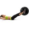 ProsourceFit Stability Exercise Ball with Foot Pump, Black 55, 65, 75 cm, Anti-Burst up to 2,000 lb. for Fitness, Pilates, Balance, and Yoga