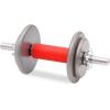 ProsourceFit Thick Grips for Dumbbell and Barbell, 1.9-in Axle Bar Adapter for Weightlifting and Strength Training (Blue)(Red)
