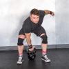 ProsourceFit Vinyl Coated Cast Iron Kettlebells for Full Body Fitness Workouts(Black)