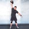 ProsourceFit Vinyl Coated Cast Iron Kettlebells for Full Body Fitness Workouts(Black)