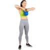 ProsourceFit Vinyl Coated Cast Iron Kettlebells for Full Body Fitness Workouts(Blue)