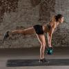 ProsourceFit Vinyl Coated Cast Iron Kettlebells for Full Body Fitness Workouts(Green)