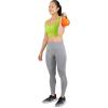 ProsourceFit Vinyl Coated Cast Iron Kettlebells for Full Body Fitness Workouts(Orange)