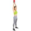 ProsourceFit Vinyl Coated Cast Iron Kettlebells for Full Body Fitness Workouts(Red)