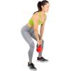 ProsourceFit Vinyl Coated Cast Iron Kettlebells for Full Body Fitness Workouts(Red)