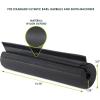 ProsourceFit Weight Lifting Barbell Pad, Thick Protective Padding for Neck & Shoulders for Squats, Hip Thrusts, Lunges(Flap Closure)