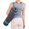 ProsourceFit Yoga Mat Carrying Sling, Easy Adjustable Carry Strap 60” Long Cotton (5 Colors to Choose From)(Aqua)