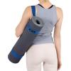 ProsourceFit Yoga Mat Carrying Sling, Easy Adjustable Carry Strap 60” Long Cotton (5 Colors to Choose From)(Navy)