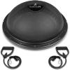 ProsourceFit Balance Trainer Stability Exercise Half Ball with Resistance Bands and Pump for Yoga Aerobics Home Gym Workout(Black)